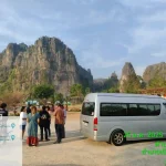 ลูกค้าเช่ารถตู้ VIP เพื่อท่องเที่ยวกับ Great on Tour ขณะรับประทานอาหารกลางวัน